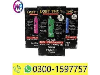 Lost THC THCA Liquid Diamond Disposable | 6g In Pakpattan - 03001597757