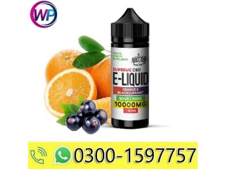 Supreme CBD E-Liquid 10000MG Orange UK’s Best CBD Vape Oil In Karachi - 03001597757