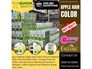 Apple Hair Color Prices in Pakistan – Your Complete Guide 2024 | 03001819306