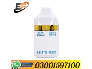 Let’s Go! 6000mg Takeoff Blend THC 6ml Disposable In karachi- 03001597100