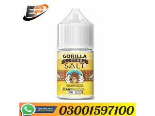 GORILLA CUSTARD Salt Nicotine 30ml Vape Juice In Pakistan - 03001597100