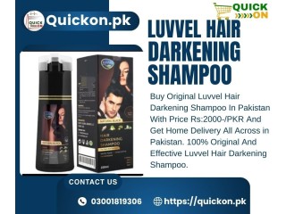 Luvvel Hair Darkening Shampoo Price in Pakistan : Luvvel hair darkening shampoo side effects | 03001819306