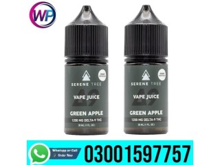 Serene Tree Delta-9 THC Green Apple Vape Juice 1200mg In Karachi  - 03001597757